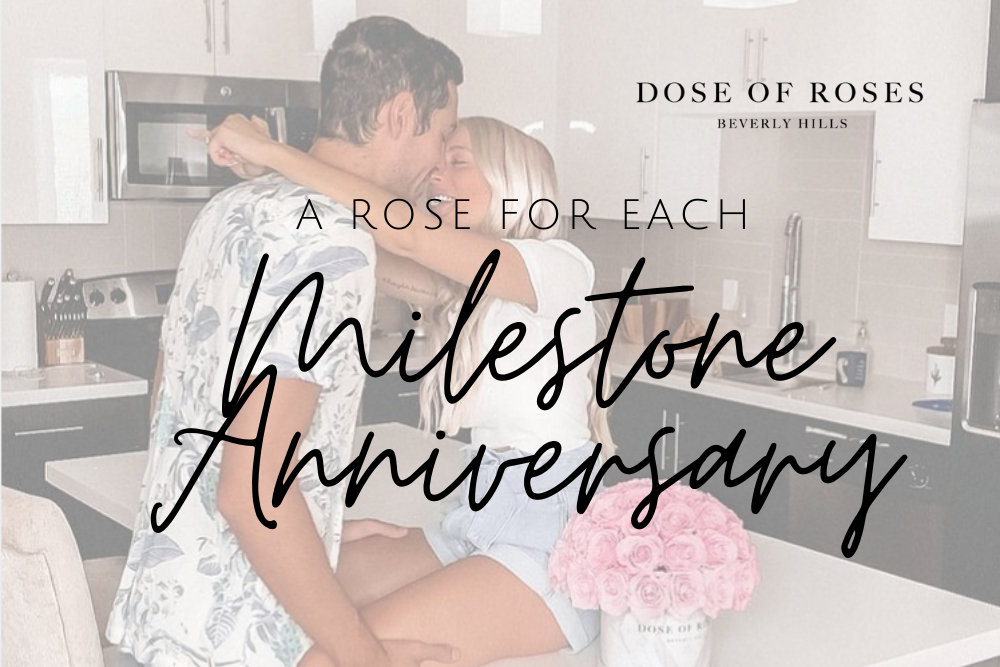 Which Roses Go With Each Milestone And Anniversary?